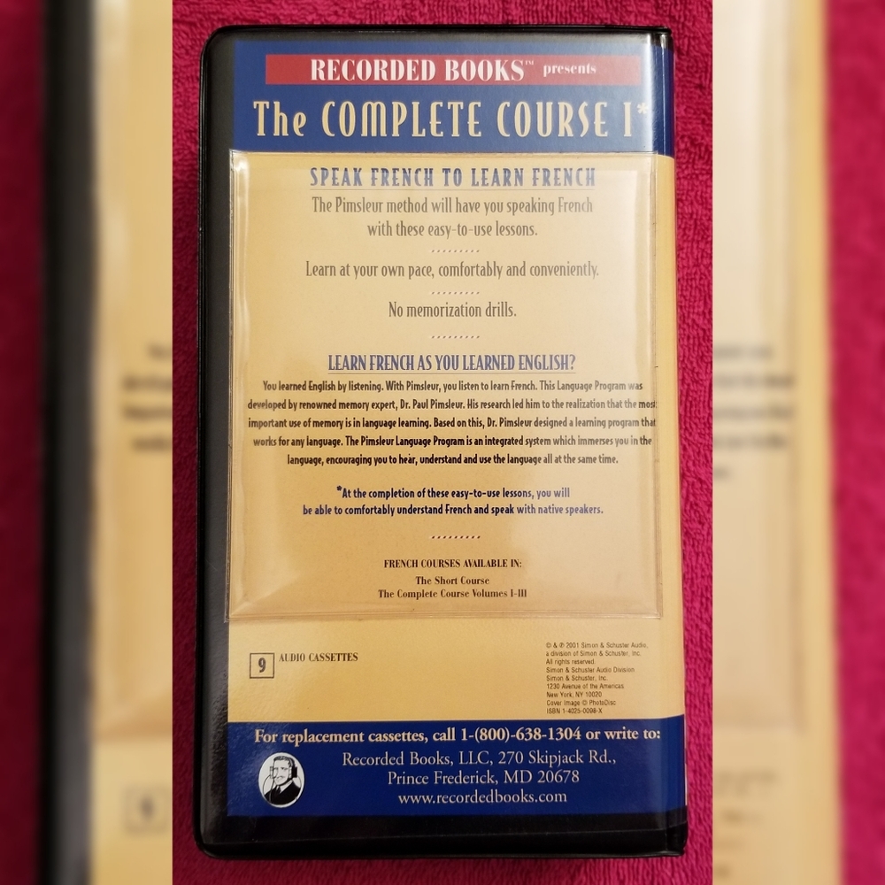 Pimsleur Language Programs French Course I - Picture 3 of 3